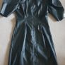 Black dress leatherette new with tags Image 2