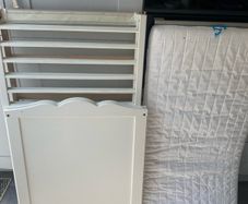 free ikea hensvik cot and vyssa mattress