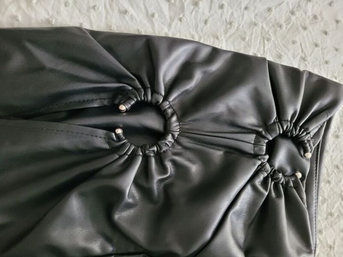 Bershka Faux Leather Skirt Size M