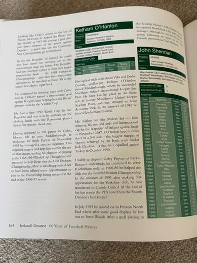 Ireland's Greatest: 300 Top Football Heroes Book