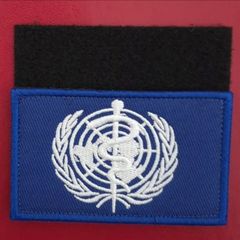United Nations medical team, embroidered patch.