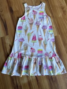 Next ice cream dress age 8 excellent condition!