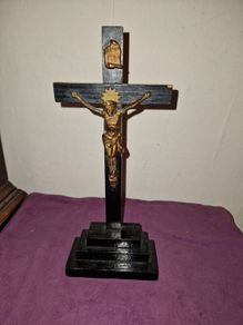 Vintage Crucifix statue