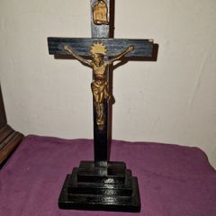 Vintage Crucifix statue