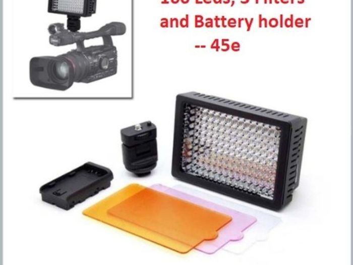 160 leds video light