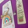 Teacher Gift / End of Term / End of Year Gift Set / Keyring & Bookmark Image 4