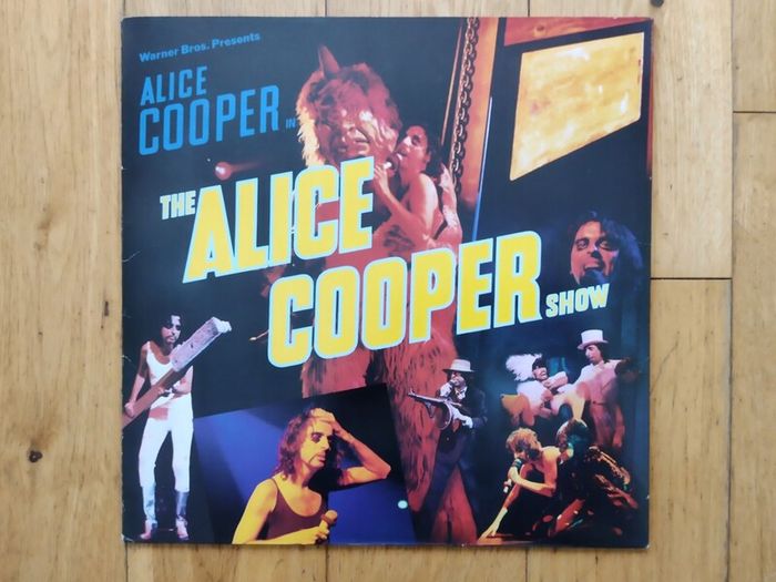 Alice Cooper "The Alice Cooper Show'' Live Record.Original First Press.Warner Bross.Rec.Exellent cond