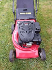 warrior petrol lawnmower