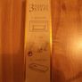 Roller Blind Sparkle Sequin trim gold faux silk Image 8