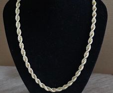 Unisex necklace Jewellery 14k Gold Plating 55cm