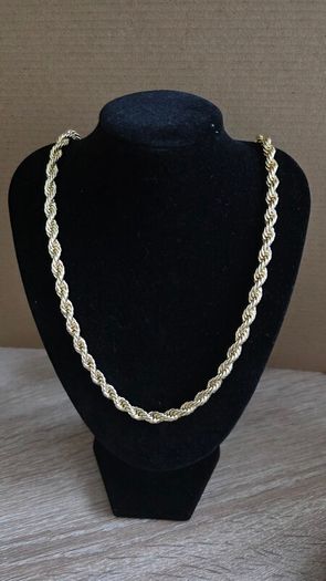 Unisex necklace Jewellery 14k Gold Plating 55cm