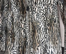 Ladies Leopard Print Coat