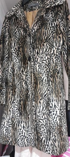 Ladies Leopard Print Coat