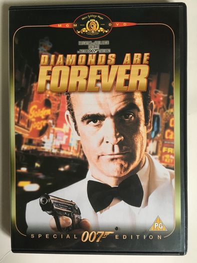 007 James Bond - Diamonds Are Forever [1971] Sean Connery [Movie DVD]