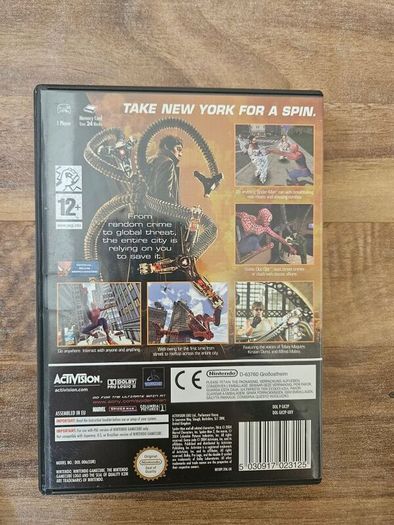 Spider Man 2 Gamecube