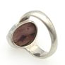 Vintage 925 Sterling Silver & Natural Australian Boulder Opal Ring Image 5