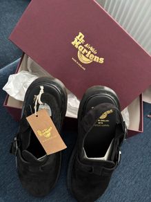 Dr. Martin Black Mule