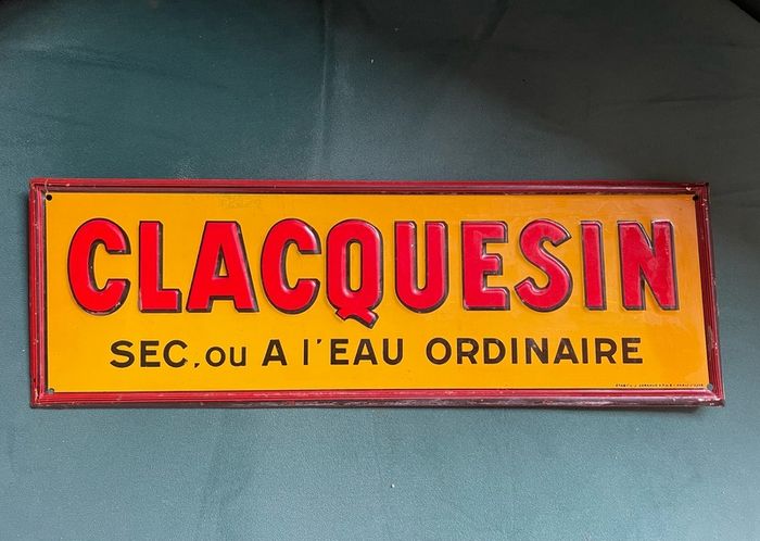 Vintage French Liquor Sign