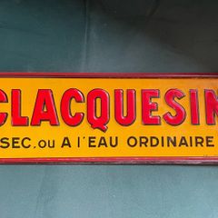 Vintage French Liquor Sign