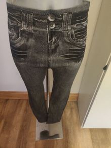 Slim Jeggings denim look size UK16 EU 44 Postage included