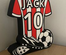 Personalize a Jersey LED Light Custom Name and Number