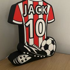 Personalize a Jersey LED Light Custom Name and Number