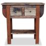 Console Table Solid Reclaimed Wood 80x35x80 cm Image 3