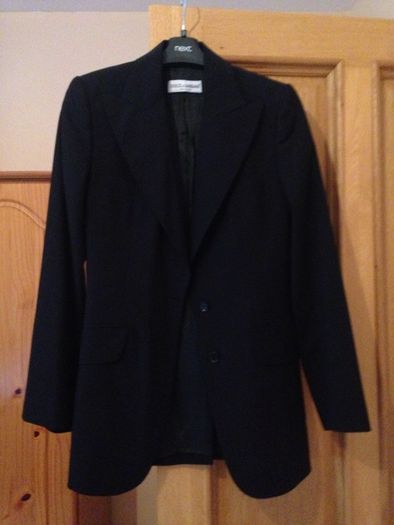 Dolce & Gabbana black trouser suit