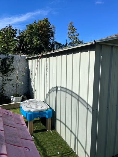 Metal shed