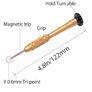 For iPhone 7 8 / 7 8 Plus / X Screwdriver Tri-Point 3-Point Y Tool 0.6 Tri Wing - FHT14RT Image 2
