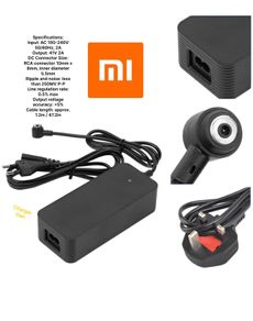 Power Charger For Xiaomi 4 Pro 4 Electric Scooter Fast Charging Adapter Parts 42V 2A Battery Charging UK PLUG