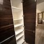 Luxury Dark Walnut High-Gloss Storage Cabinet Image 6