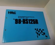 Honda RS125 Manual