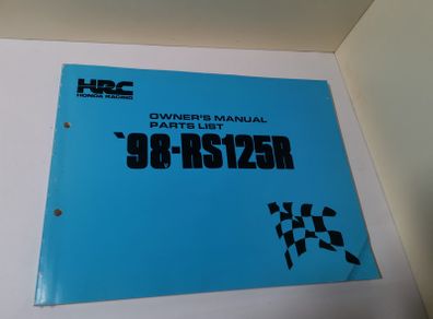 Honda RS125 Manual