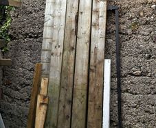 Planks of wood