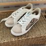 trainers Bnwt white leather effect with snakeskin detail size 40 sixth sens brand Image 4