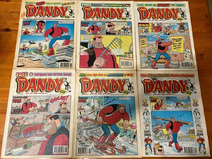 Comics: 'The Dandy' 1996,1997 and 1998 (52 numbers)