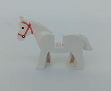 Vintage LEGO White Horse