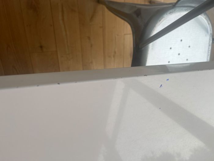 Dining table white gloss