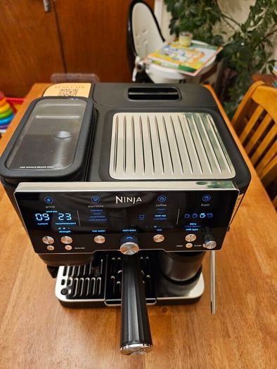 NINJA Luxe Cafe Premier Series ES601KBK Bean to Cup Coffee Machine Black