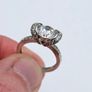 Brand New 9ct White Gold Dress Ring Image 6