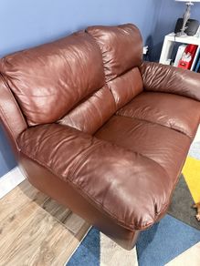 Leather sofa