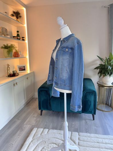 My Bestiny Light Wash Denim Jacket - Size XL UK 12-14 / EU 40-42