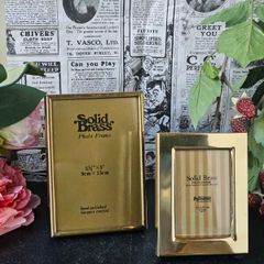 Solid Brass Photo Frames