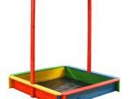 main image for ad Sandbox with Adjustable Roof Fir Wood Multicolour UV50