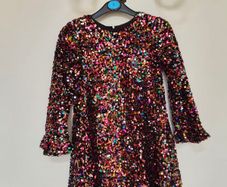 Girls sequin dress