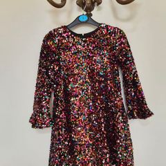 Girls sequin dress