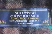 Royal Mile Scotland Scottish Experience lambs wool scarf in very good condition with no issues 29cm x 140cm FREE STANDARD POSTAGE INCLUDED