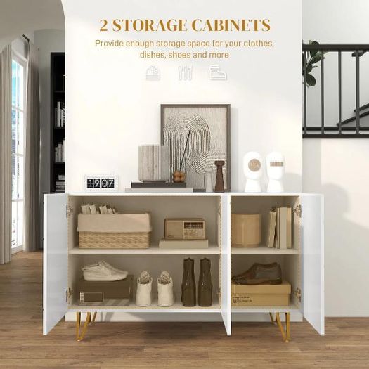 High-Gloss Sideboard