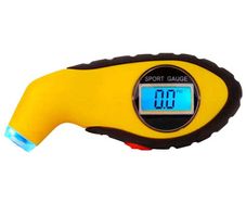 Tyre Air Pressure Gauge Meter Electronic Digital LCD Tire Tester Tool for Car Bike American Schrader Standard Valves